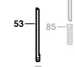 Vis de serrage réf. 2 603 490 011 pour GST 85 PE BOSCH